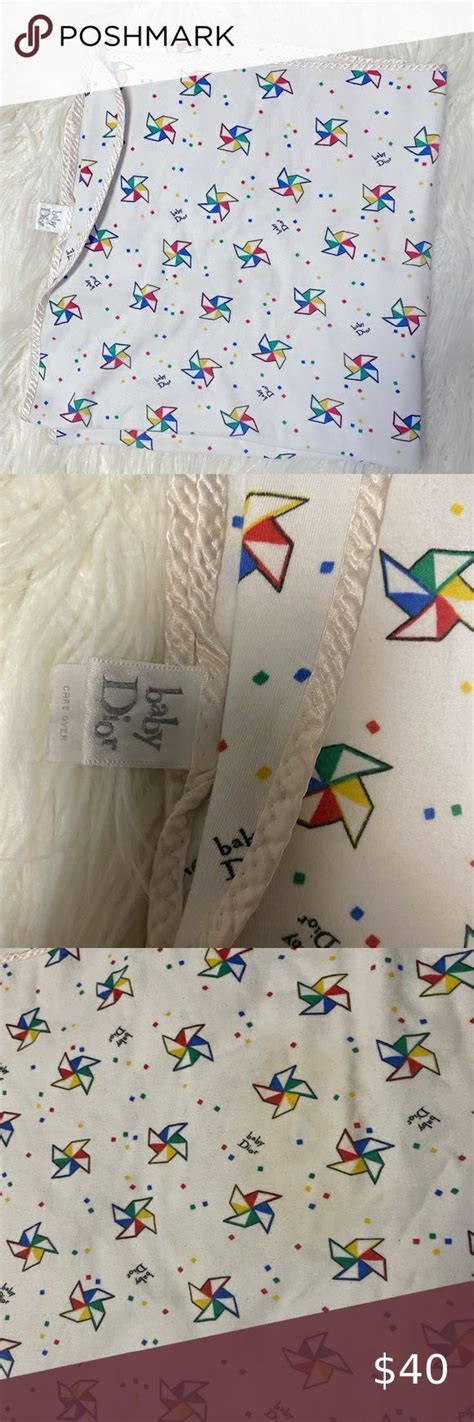 fake dior blanket|baby dior blanket vintage.